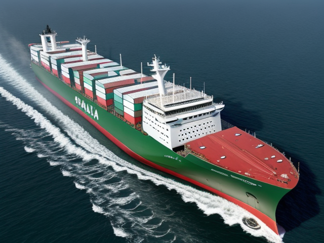 Green Shipping: Alternative Fuels in the Maritime Industry
 in Photorealism style